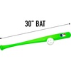 image:imageFranklin Sports MLB Kids Baseball Bat and Ball Set  Lightweight 30 Youth Plastic Bat  Multiple ColorsGreen