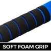 image:imageFranklin Sports MLB Kids Foam Baseball Bat  Ball Sets  Indoor  Outdoor Soft Foam Baseball Bats for Kids  Toddlers  Regular  Jumbo Barrels  24 or 27 LengthBlue