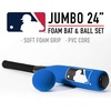 image:imageFranklin Sports MLB Kids Foam Baseball Bat  Ball Sets  Indoor  Outdoor Soft Foam Baseball Bats for Kids  Toddlers  Regular  Jumbo Barrels  24 or 27 LengthBlue