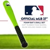 image:imageFranklin Sports MLB Kids Foam Baseball Bat  Ball Sets  Indoor  Outdoor Soft Foam Baseball Bats for Kids  Toddlers  Regular  Jumbo Barrels  24 or 27 LengthGreen