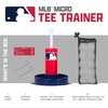 image:imageFranklin Sports MLB Micro Tee Trainer  Kids Baseball Batting Trainer with PopUp Pitching Machine 10 Durable Balls Drill Card amp Bag  Youth Hitting Practice Set for Backyard Training