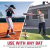 image:imageFranklin Sports MLB Micro Tee Trainer  Kids Baseball Batting Trainer with PopUp Pitching Machine 10 Durable Balls Drill Card amp Bag  Youth Hitting Practice Set for Backyard Training
