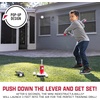 image:imageFranklin Sports MLB Micro Tee Trainer  Kids Baseball Batting Trainer with PopUp Pitching Machine 10 Durable Balls Drill Card amp Bag  Youth Hitting Practice Set for Backyard Training