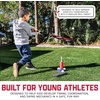 image:imageFranklin Sports MLB Micro Tee Trainer  Kids Baseball Batting Trainer with PopUp Pitching Machine 10 Durable Balls Drill Card amp Bag  Youth Hitting Practice Set for Backyard Training