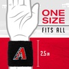 image:imageFranklin Sports MLB Team Licensed Baseball Wristbands  MLB Team Logo Sweat Wristbands  Great for Costumes  Uniforms  PairArizona Diamondbacks