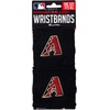 image:imageFranklin Sports MLB Team Licensed Baseball Wristbands  MLB Team Logo Sweat Wristbands  Great for Costumes  Uniforms  PairArizona Diamondbacks