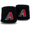 image:imageFranklin Sports MLB Team Licensed Baseball Wristbands  MLB Team Logo Sweat Wristbands  Great for Costumes  Uniforms  PairArizona Diamondbacks