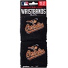 image:imageFranklin Sports MLB Team Licensed Baseball Wristbands  MLB Team Logo Sweat Wristbands  Great for Costumes  Uniforms  PairBaltimore Orioles