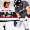 image:imageFranklin Sports MLB Team Licensed Baseball Wristbands  MLB Team Logo Sweat Wristbands  Great for Costumes  Uniforms  PairBaltimore Orioles
