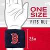 image:imageFranklin Sports MLB Team Licensed Baseball Wristbands  MLB Team Logo Sweat Wristbands  Great for Costumes  Uniforms  PairBoston Red Sox