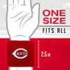 image:imageFranklin Sports MLB Team Licensed Baseball Wristbands  MLB Team Logo Sweat Wristbands  Great for Costumes  Uniforms  PairCincinnati Reds