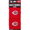 image:imageFranklin Sports MLB Team Licensed Baseball Wristbands  MLB Team Logo Sweat Wristbands  Great for Costumes  Uniforms  PairCincinnati Reds