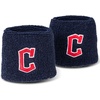 image:imageFranklin Sports MLB Team Licensed Baseball Wristbands  MLB Team Logo Sweat Wristbands  Great for Costumes  Uniforms  PairCleveland Guardians
