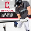 image:imageFranklin Sports MLB Team Licensed Baseball Wristbands  MLB Team Logo Sweat Wristbands  Great for Costumes  Uniforms  PairCleveland Guardians