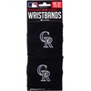 image:imageFranklin Sports MLB Team Licensed Baseball Wristbands  MLB Team Logo Sweat Wristbands  Great for Costumes  Uniforms  PairColorado Rockies