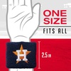 image:imageFranklin Sports MLB Team Licensed Baseball Wristbands  MLB Team Logo Sweat Wristbands  Great for Costumes  Uniforms  PairHouston Astros