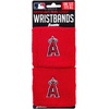 image:imageFranklin Sports MLB Team Licensed Baseball Wristbands  MLB Team Logo Sweat Wristbands  Great for Costumes  Uniforms  PairLos Angeles Angels
