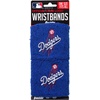image:imageFranklin Sports MLB Team Licensed Baseball Wristbands  MLB Team Logo Sweat Wristbands  Great for Costumes  Uniforms  PairLos Angeles Dodgers