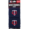 image:imageFranklin Sports MLB Team Licensed Baseball Wristbands  MLB Team Logo Sweat Wristbands  Great for Costumes  Uniforms  PairMinnesota Twins