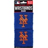 image:imageFranklin Sports MLB Team Licensed Baseball Wristbands  MLB Team Logo Sweat Wristbands  Great for Costumes  Uniforms  PairNew York Mets