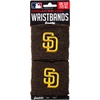 image:imageFranklin Sports MLB Team Licensed Baseball Wristbands  MLB Team Logo Sweat Wristbands  Great for Costumes  Uniforms  PairSan Diego Padres