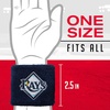 image:imageFranklin Sports MLB Team Licensed Baseball Wristbands  MLB Team Logo Sweat Wristbands  Great for Costumes  Uniforms  PairTampa Bay Rays