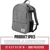 image:imageFranklin Sports MLB Traveler Jr Backpack  Heathered Grey