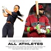 image:imageFranklin Sports MLB Wristbands  Xvent  Baseball  Softball  4 inches  Breathable  DurableBlack  Gray
