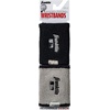 image:imageFranklin Sports MLB Wristbands  Xvent  Baseball  Softball  4 inches  Breathable  DurableBlack  Gray