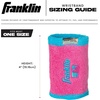 image:imageFranklin Sports MLB Wristbands  Xvent  Baseball  Softball  4 inches  Breathable  DurableBlue  Pink