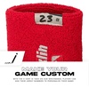 image:imageFranklin Sports MLB Wristbands  Xvent  Baseball  Softball  4 inches  Breathable  DurableRed  Gray