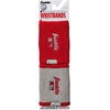 image:imageFranklin Sports MLB Wristbands  Xvent  Baseball  Softball  4 inches  Breathable  DurableRed  Gray