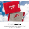 image:imageFranklin Sports MLB Wristbands  Xvent  Baseball  Softball  4 inches  Breathable  DurableRed  Gray