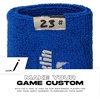 image:imageFranklin Sports MLB Wristbands  Xvent  Baseball  Softball  4 inches  Breathable  DurableRoyal  Gray
