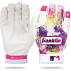 image:imageFranklin Sports MLB Youth Teeball Batting Gloves  Flexible Pro Kids Baseball  Softball Gloves for Boys  GirlsPinkWhite