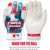 image:imageFranklin Sports MLB Youth Teeball Batting Gloves  Flexible Pro Kids Baseball  Softball Gloves for Boys  GirlsRedWhiteBlue