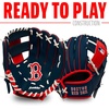 image:imageFranklin Sports MLB Youth Teeball Glove and Ball Set  Kids Baseball and Teeball  Perfect First Kids Glove  95Team Specific
