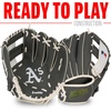 image:imageFranklin Sports MLB Youth Teeball Glove and Ball Set  Kids Baseball and Teeball  Perfect First Kids Glove  95Team Specific