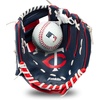 image:imageFranklin Sports MLB Youth Teeball Glove and Ball Set  Kids Baseball and Teeball  Perfect First Kids Glove  95Team Specific