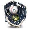 image:imageFranklin Sports MLB Youth Teeball Glove and Ball Set  Kids Baseball and Teeball  Perfect First Kids Glove  95Team Specific