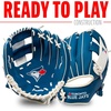 image:imageFranklin Sports MLB Youth Teeball Glove and Ball Set  Kids Baseball and Teeball  Perfect First Kids Glove  95Team Specific