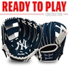 image:imageFranklin Sports MLB Youth Teeball Glove and Ball Set  Kids Baseball and Teeball  Perfect First Kids Glove  95Team Specific