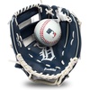 image:imageFranklin Sports MLB Youth Teeball Glove and Ball Set  Kids Baseball and Teeball  Perfect First Kids Glove  95Team Specific
