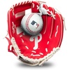 image:imageFranklin Sports MLB Youth Teeball Glove and Ball Set  Kids Baseball and Teeball  Perfect First Kids Glove  95Team Specific