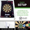 image:imageFranklin Sports MLB and NFL Target Toss Game  Kids Over The Door Mini Throwing Game  Perfect Indoor Toy for KidsDarts