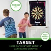 image:imageFranklin Sports MLB and NFL Target Toss Game  Kids Over The Door Mini Throwing Game  Perfect Indoor Toy for KidsDarts