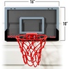 image:imageFranklin Sports Mini Basketball HoopsIndoor Over The Door Mini HoopBasketball SetsPerfect Accessory for BedroomOffice16 x 10 Pack of 1