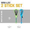 image:imageFranklin Sports Mini Lacrosse Set  2 Mini Sticks amp Ball  Indoor Outdoor Backyard Beach Game  18 Lacrosse Sticks for Kids amp Teens  Portable Safe Fun Toy  MiniLax Set