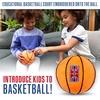 image:imageFranklin Sports MyFirst Soft Plush Sports Balls  Stuffed Plush Toy Basketball Baseball  Football for Kids  NBA MLB  NFL Indoor Soft Sports Balls  Fun Kids Toys  Room DecorationsBasketball