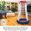 image:imageFranklin Sports NBA AlleyHoop Kids Inflatable Toy Basketball Hoop Set  Indoor  Outdoor Mini Inflatable Hoop  Basketball Set for Kids Ages 3  Boys  Girls Basketball Toy  48 Inches